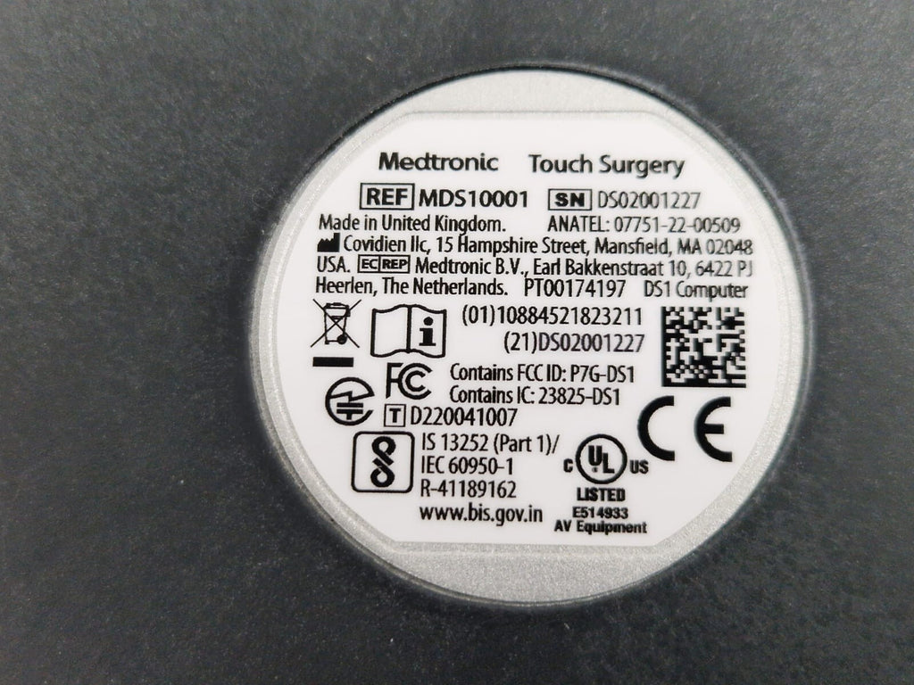 medtronic touch surgery DS1 ecosystem management computer MDS1000110