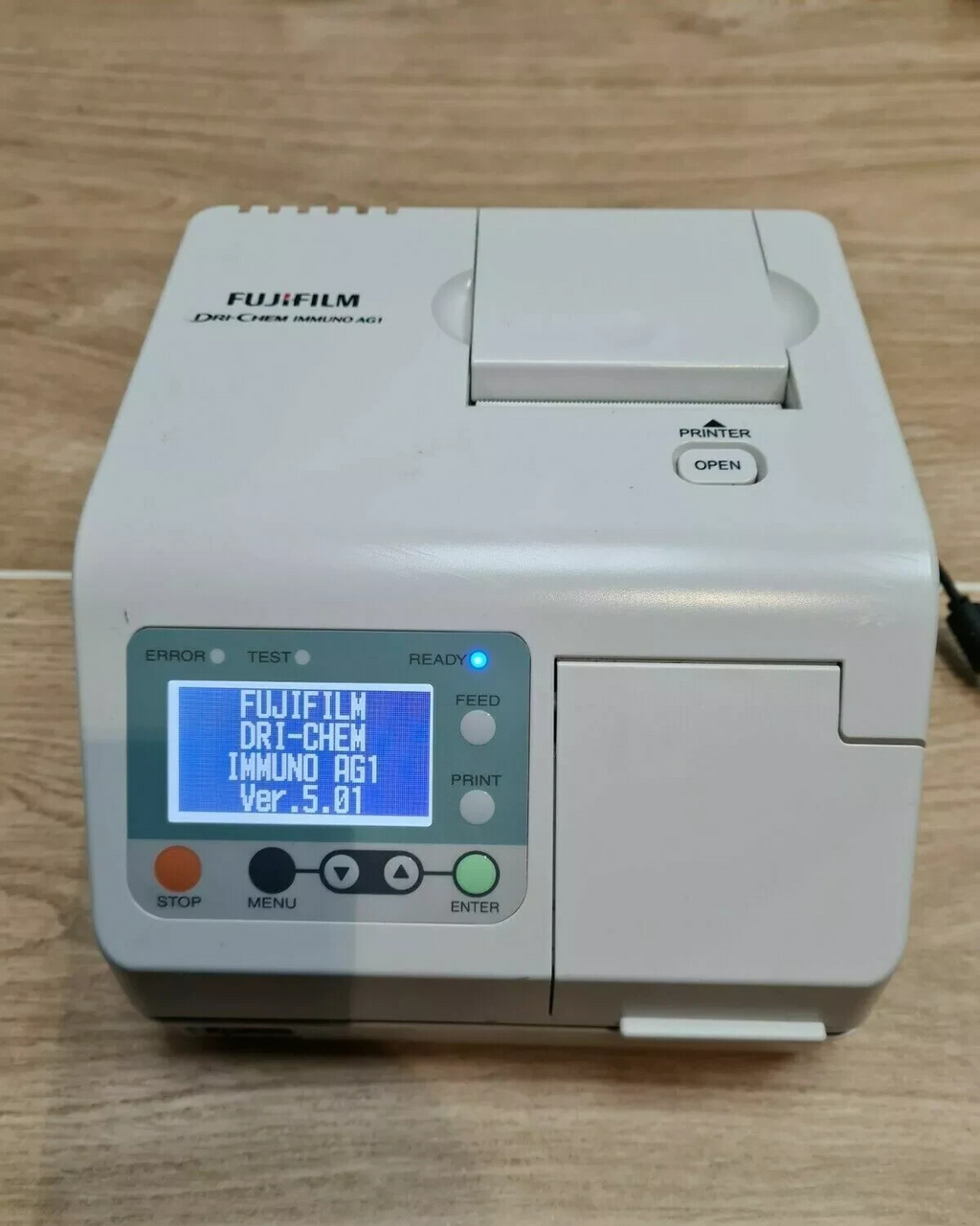 FUJI dri   chem Immuno AG1 rapid diagnostic Nasopharyngeal swab analyser8