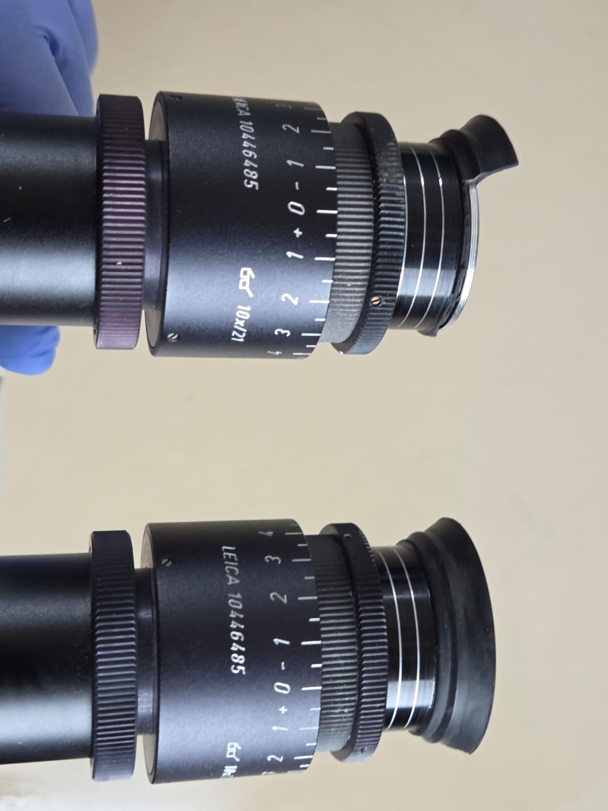 leica ref 10448547 surgical microscope binocular head with 2 eyepiece 10464857