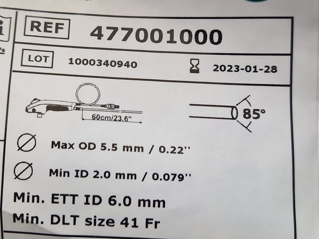 20 ambu video endoscope regular 5.5 mm Flexible endoskop  ref: 4770010002