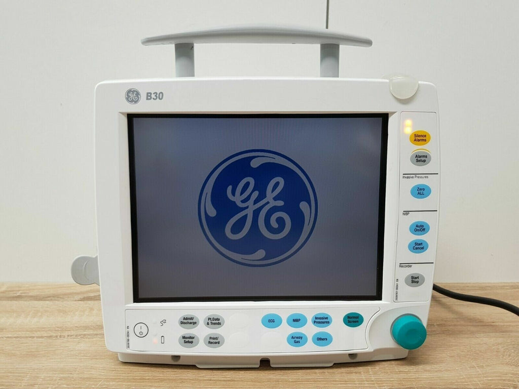 GE B30 patient monitor with Printer and EPSMP SPO2 ECG NIBP IBP TEMP module1