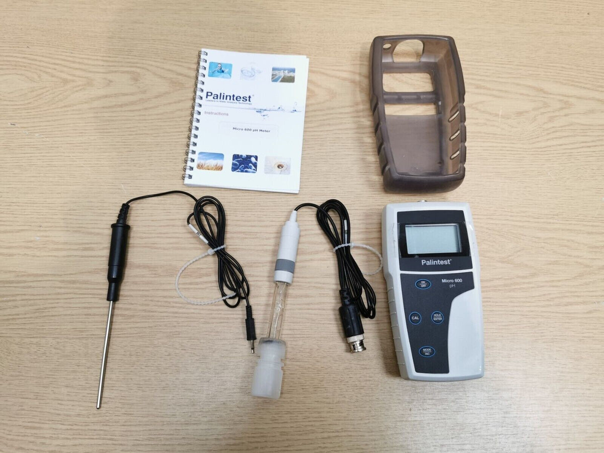 ph meter palintest micro 600 pH meter with electrode + probe / battery operated6