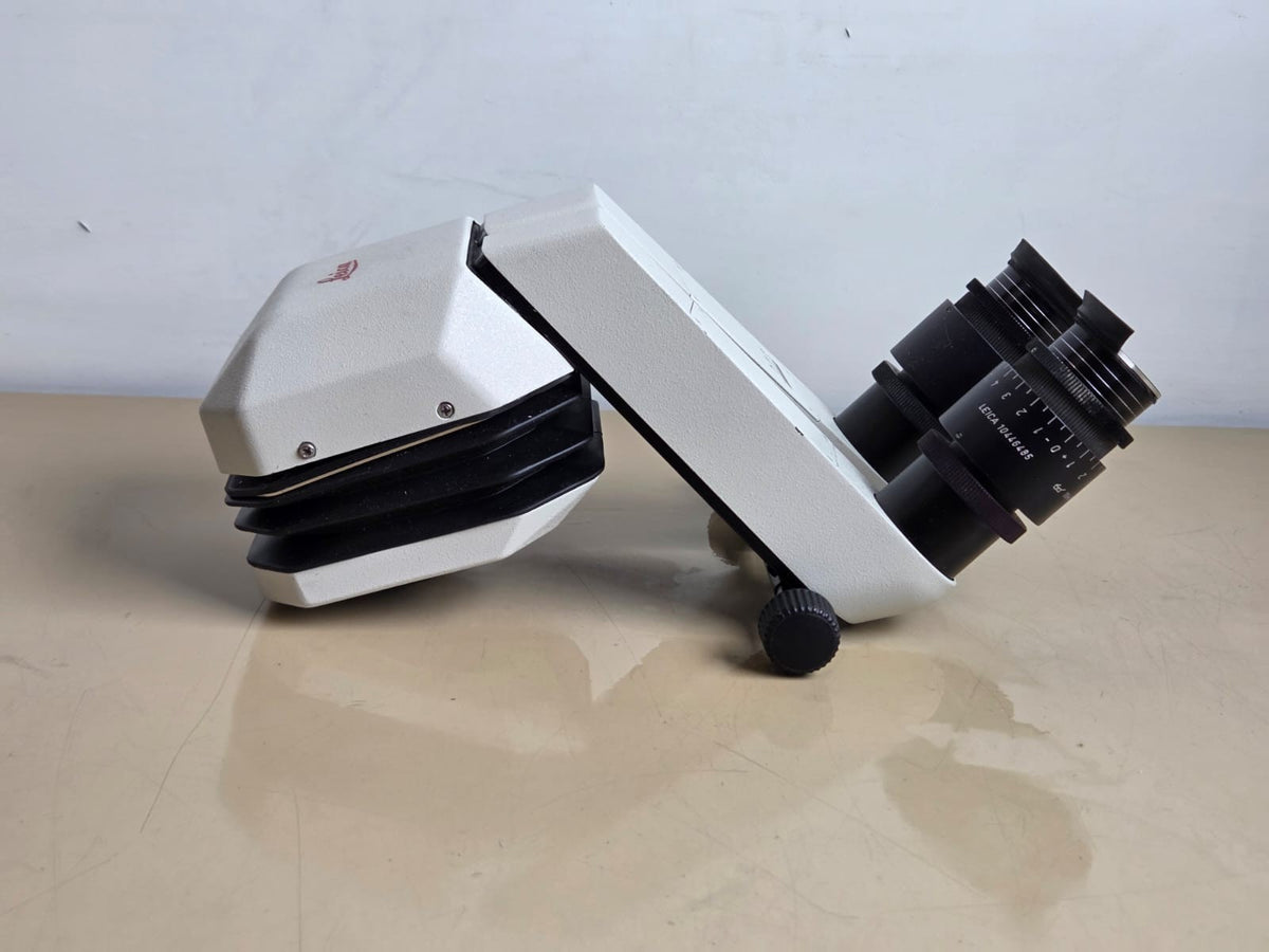 leica ref 10448547 surgical microscope binocular head with 2 eyepiece 104648511