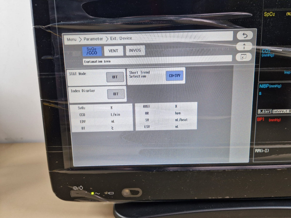 patient monitor fukuda denshi DS 8400 with dynascope DS 8700N + CO2 module15