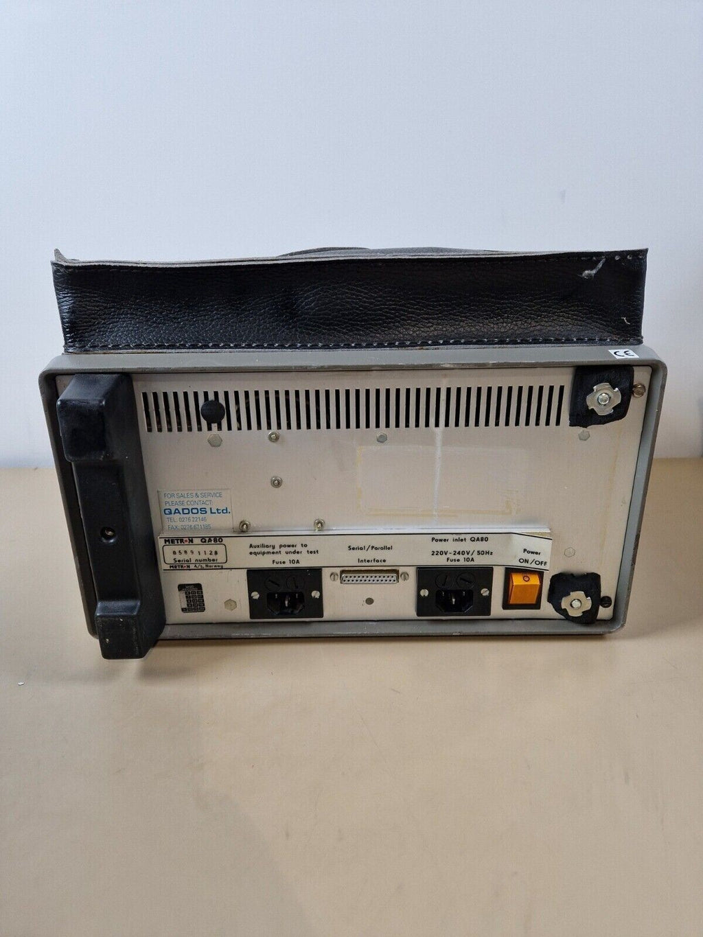 Metron QA80 safety analyser tester3
