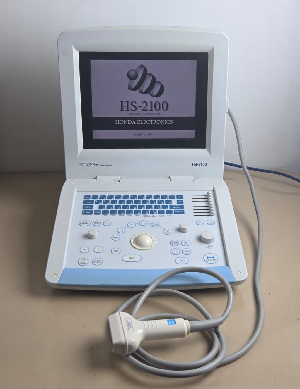 honda electronics HS 2100V with HLS 475M probe transducer 7.5hz0