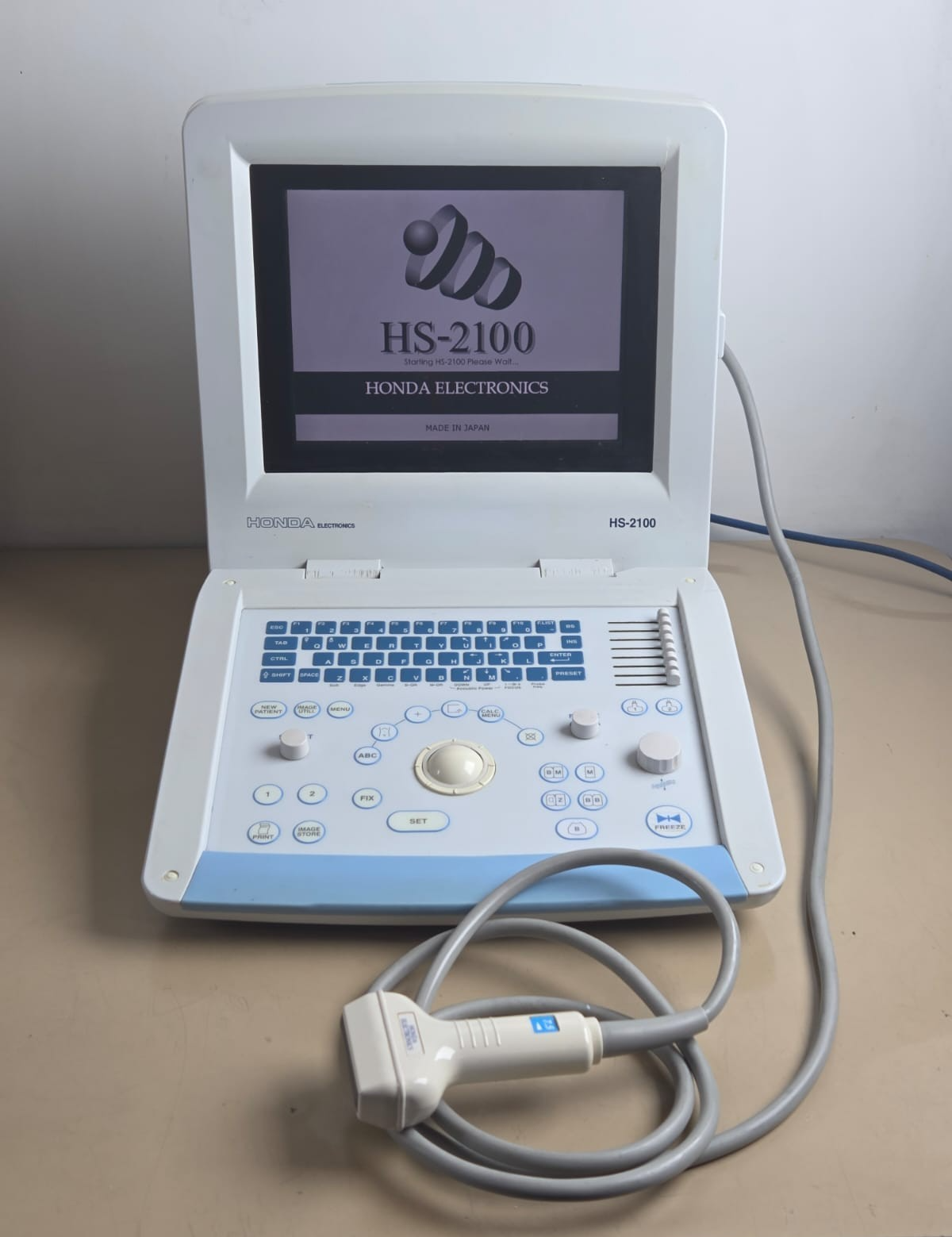 honda electronics HS 2100V with HLS 475M probe transducer 7.5hz0