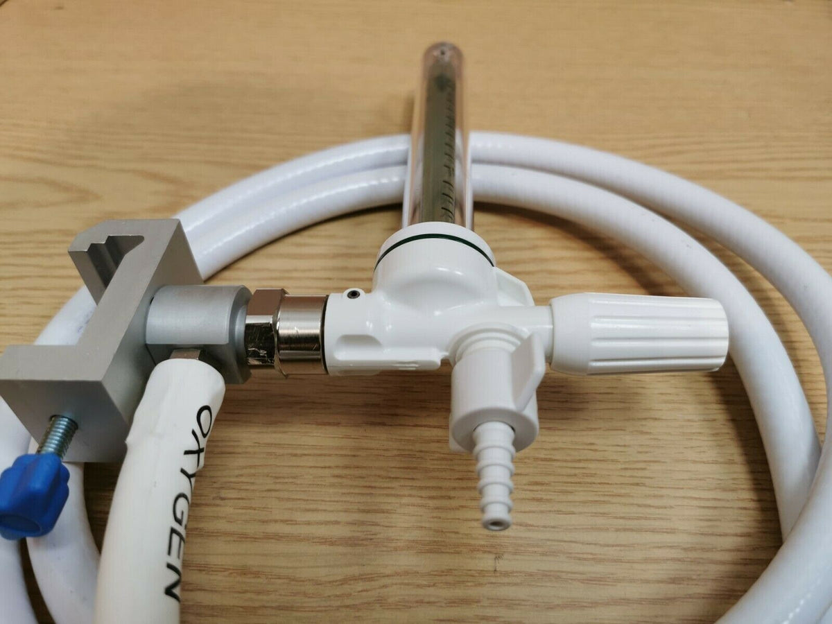 diamond range O2 flowmeter 0 15 Liter pm regulator with hose and 3/8" nut/nipple1