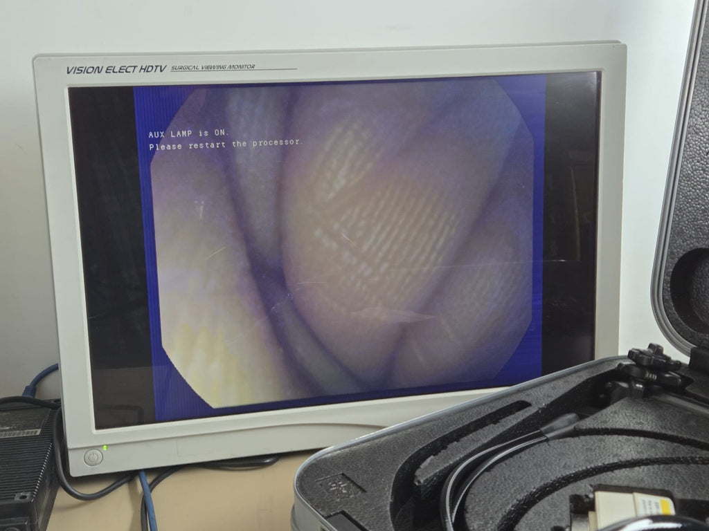 Pentax EG 3270UK linear convex array ultrasound video gastroscope EBUS + 2 valve0
