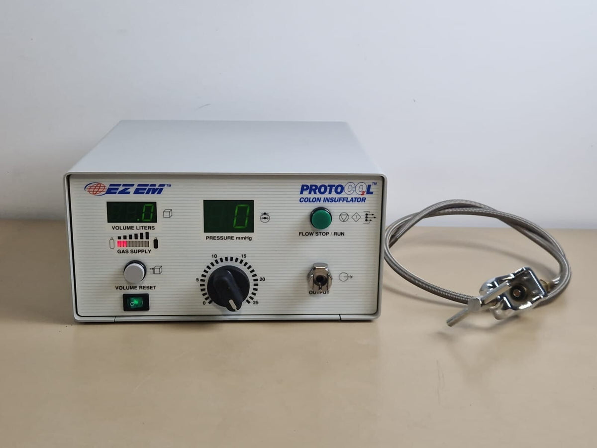 colon insufflator endoscopic electric automated EZ EM protocol with hose1