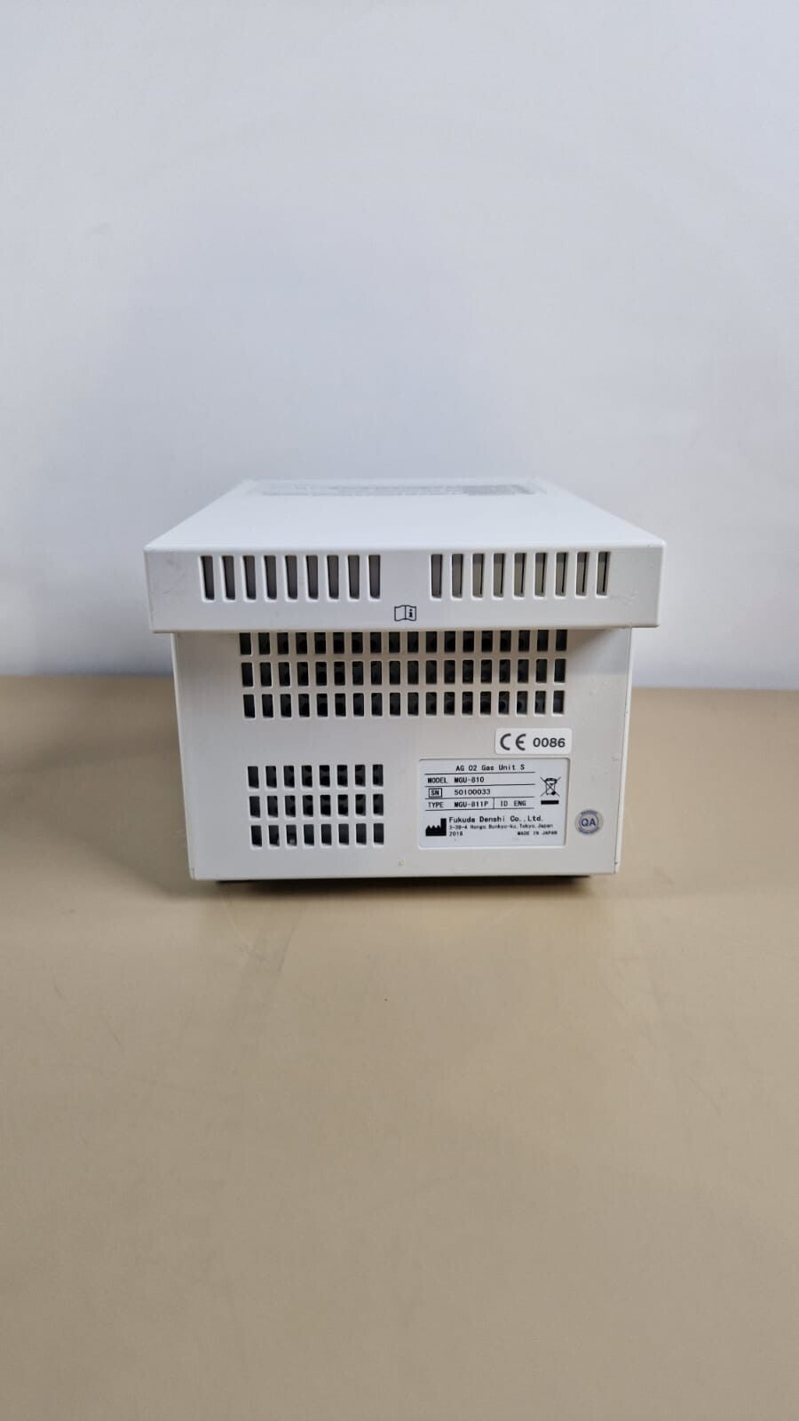 fukuda denshi ref: MGU-810 type MGU-811P  anaesthetic gas module with spirometer3
