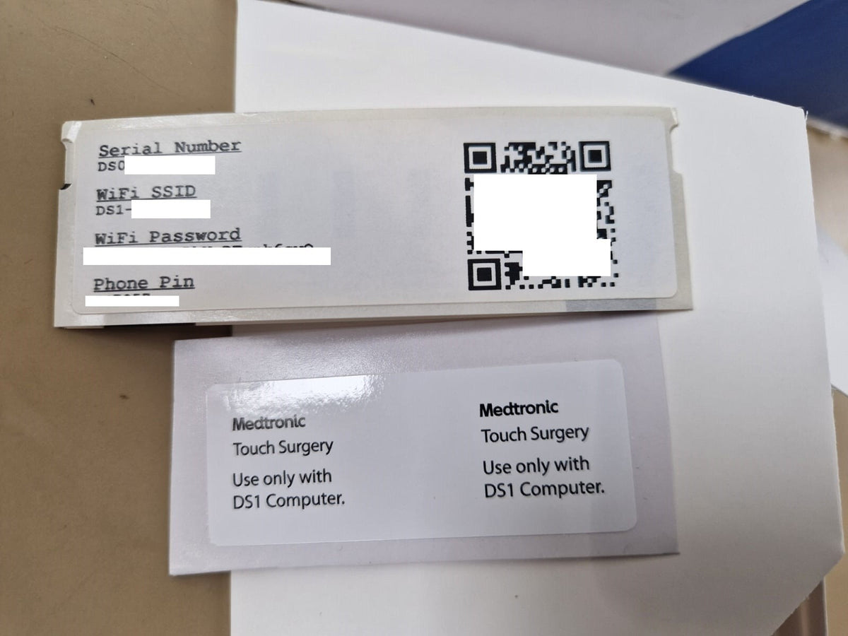 medtronic touch surgery DS1 ecosystem management computer MDS1000112