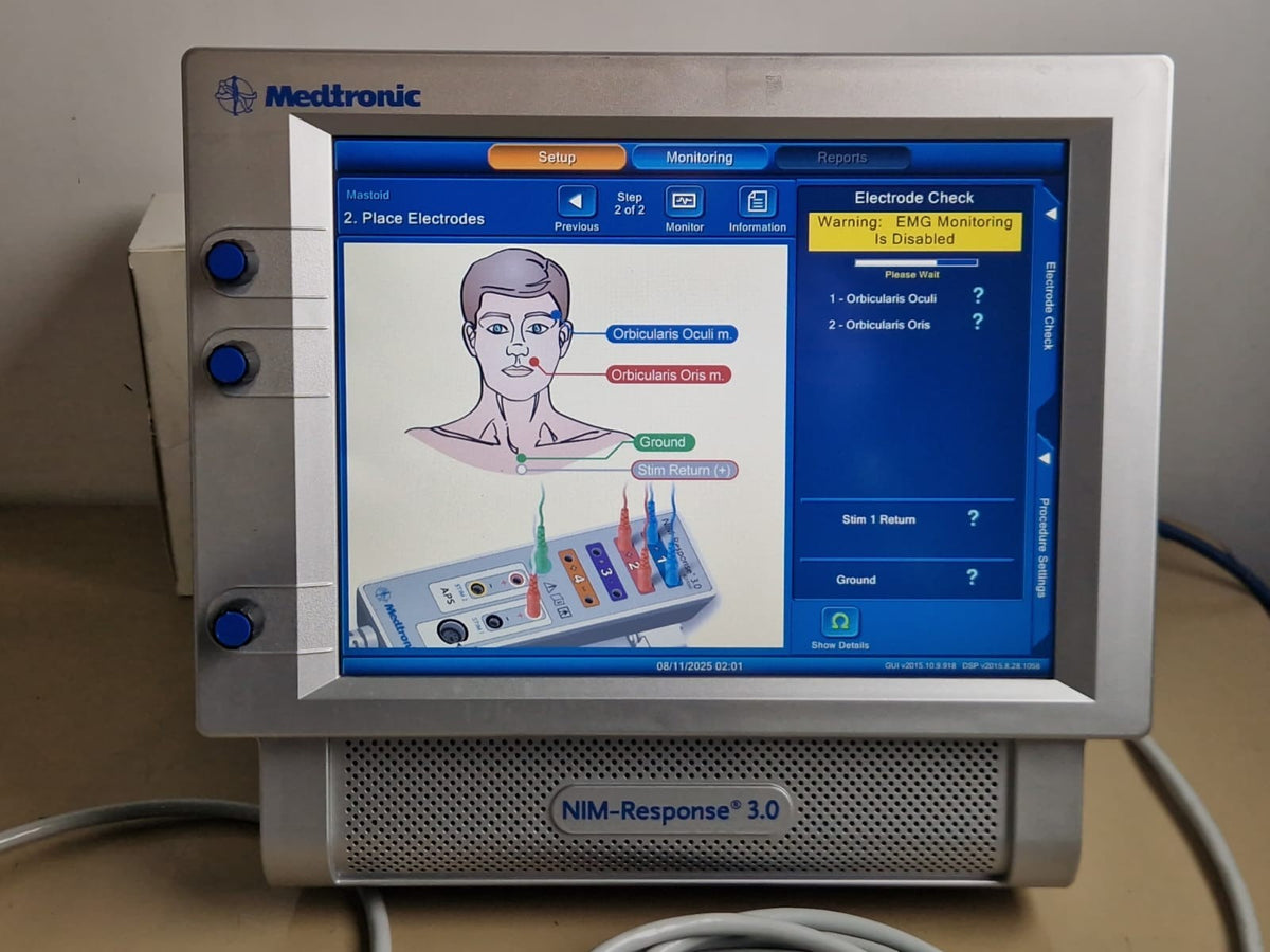 medtronic nim response 3.0 neuromonitoring system 4 channel neuro module monitor1