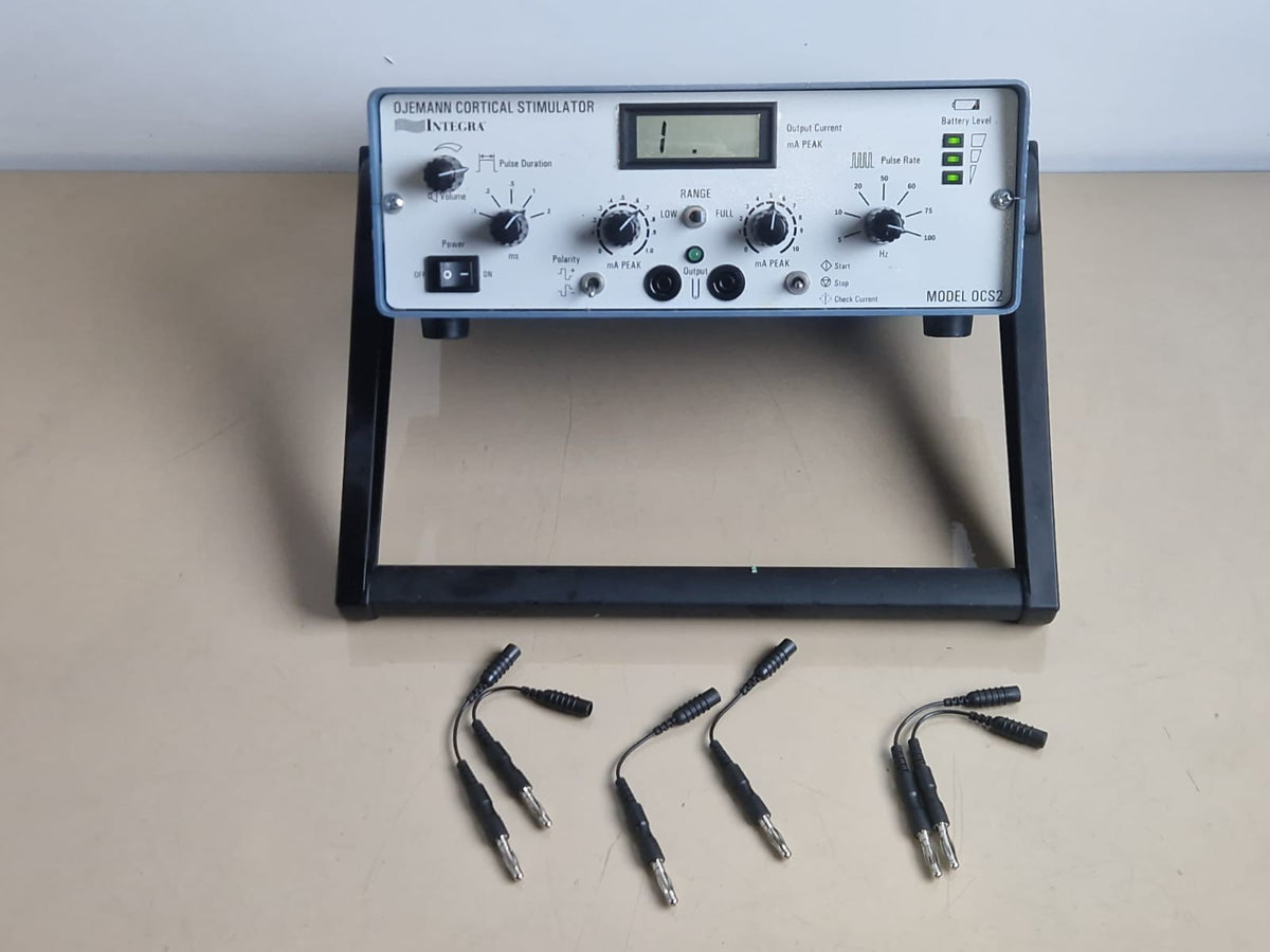 integra ojemann model OCS2 Stimulator module with adapter cable 4mm0