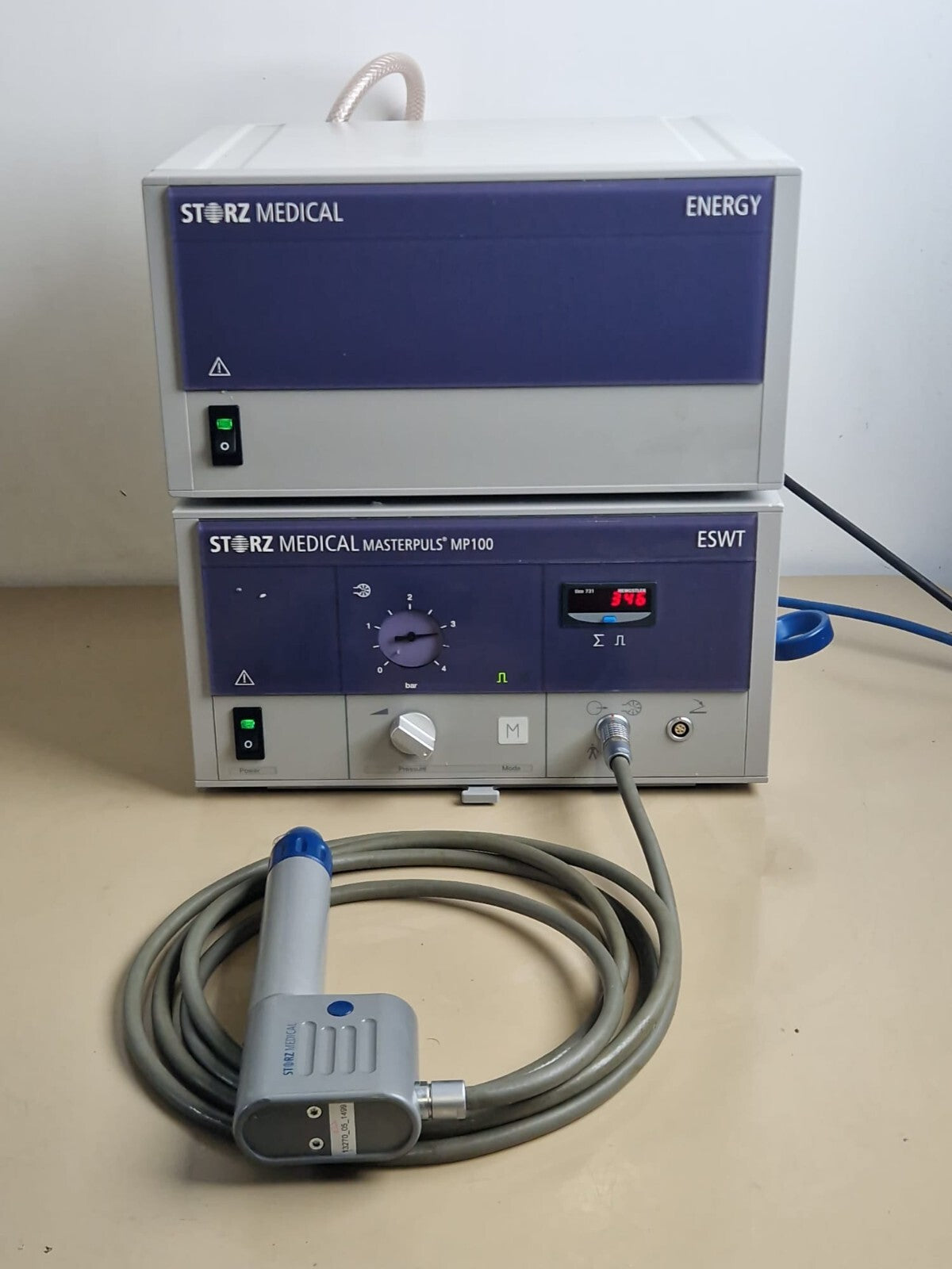 storz medical masterpuls MP100 ESWT - shockwave therapy  system with handpiece1