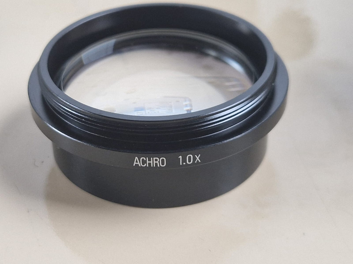 leica 10450159 stereo microscope objective achromat 1.0x WD=90cm M40 M50 M60 M808