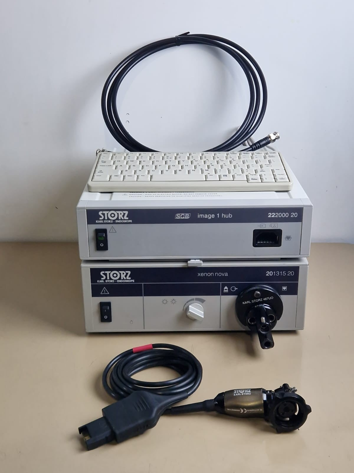 karl storz system image 1 Hub 222000 20 + xenon nova 201315 20 + P3 camera head1