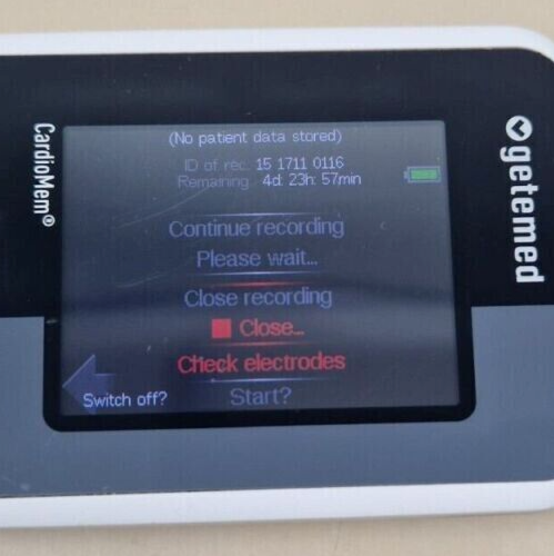 getemed cardiomem CM 4000 Multi channel digital ECG holter 7 days recorder9