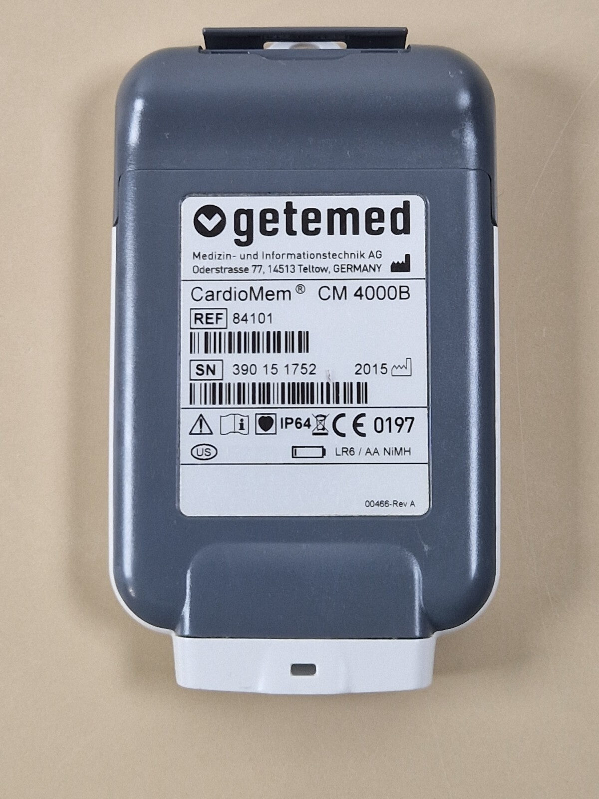 getemed cardiomem CM 4000 Multi channel digital ECG holter 7 days recorder5