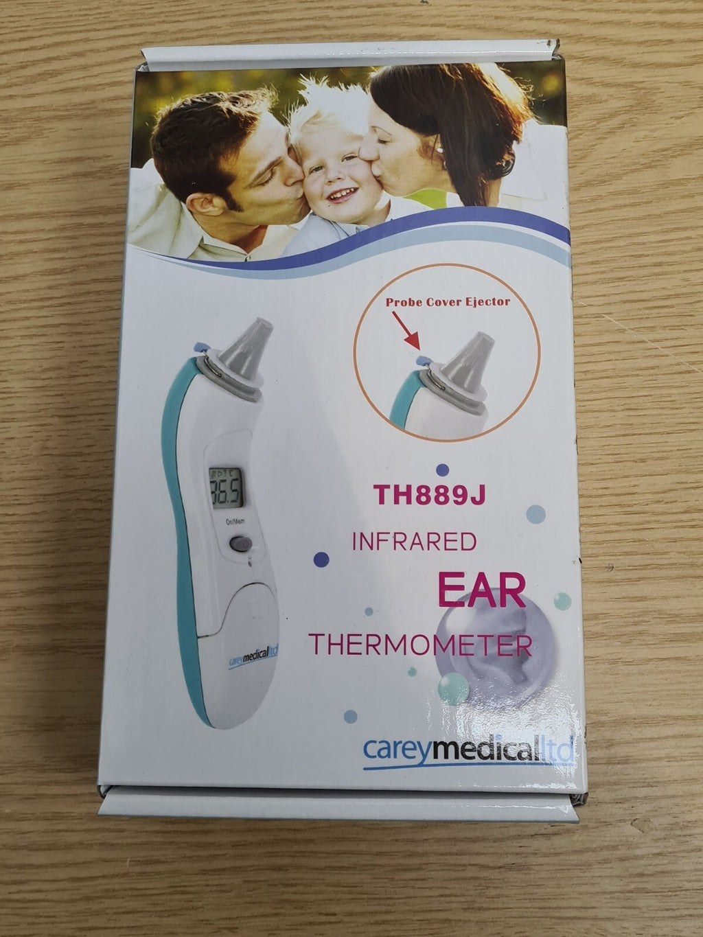 ear thermometer TH889J infrared probe cover ejector3