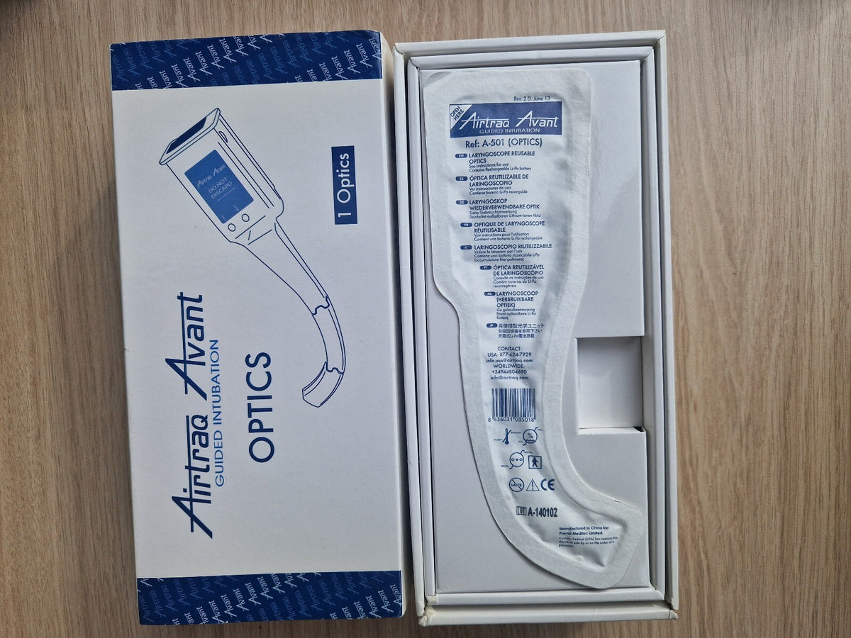 airtraq avant visulation video laryngoscope with docking  station and 23 slave5