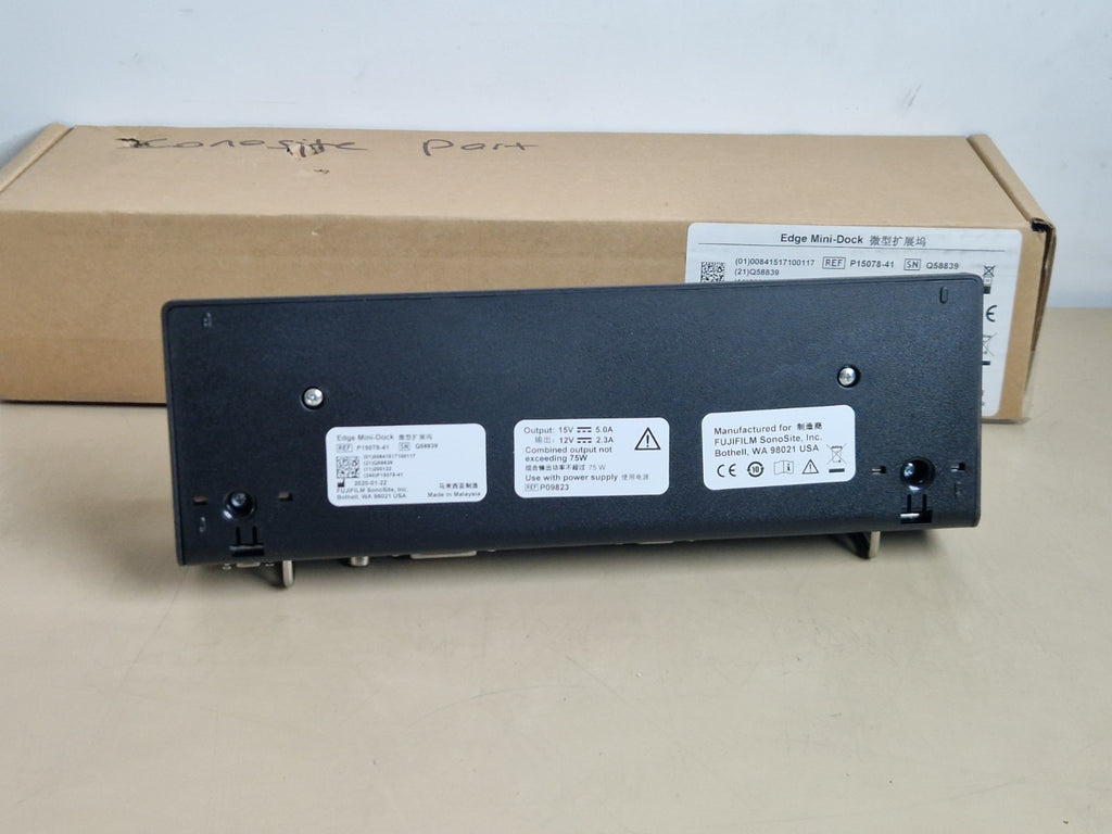 fujifilm sonosite DVI mini docking station edge   mini dock ultrasound 15078 416
