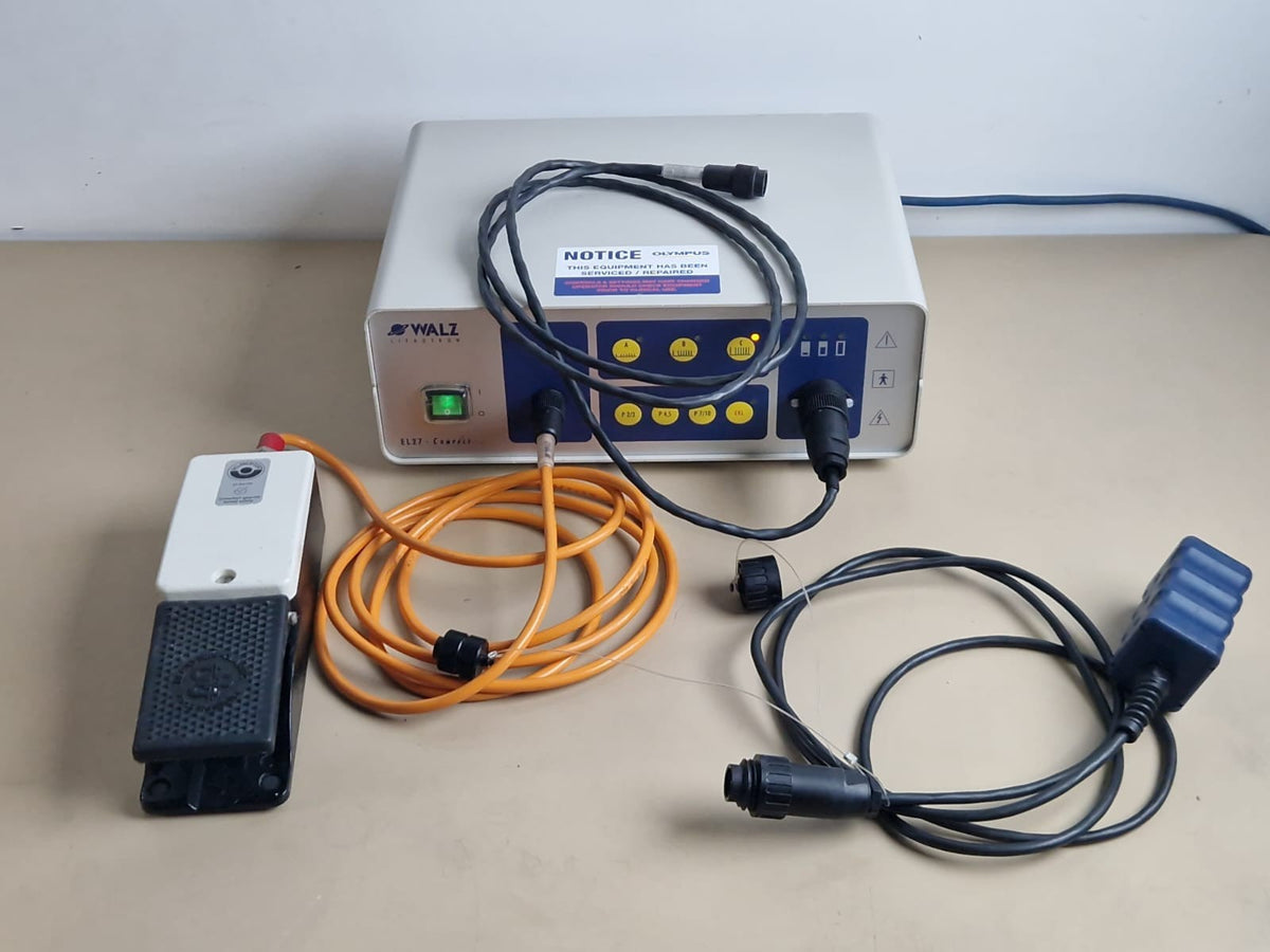 medtronic walz lithotron EL27 compact generator  footswitch + KA1000  LithoClast0