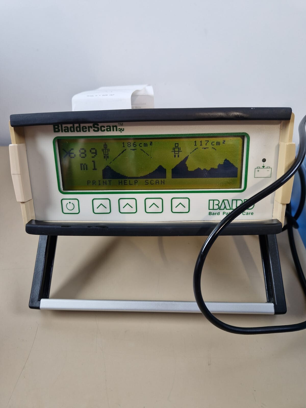 bladder scan BVI 2500 diagnostic ultrasound with probe and printer5