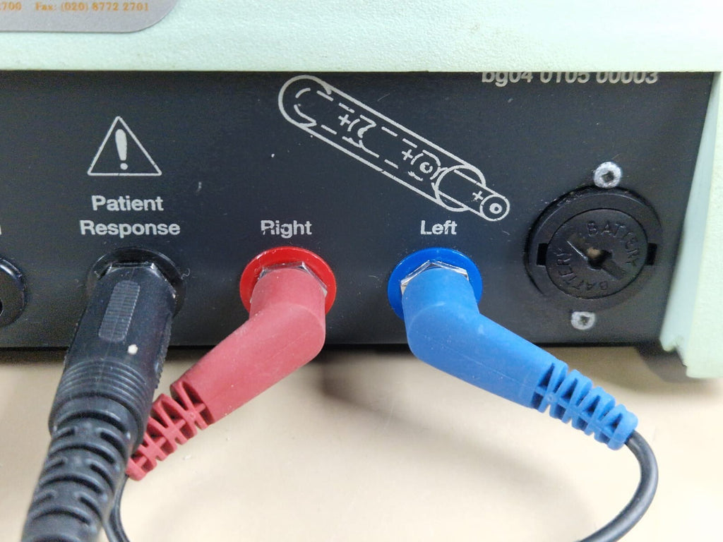 kamplex KS8 portable hearing aid analyzer tester headphone and controller6