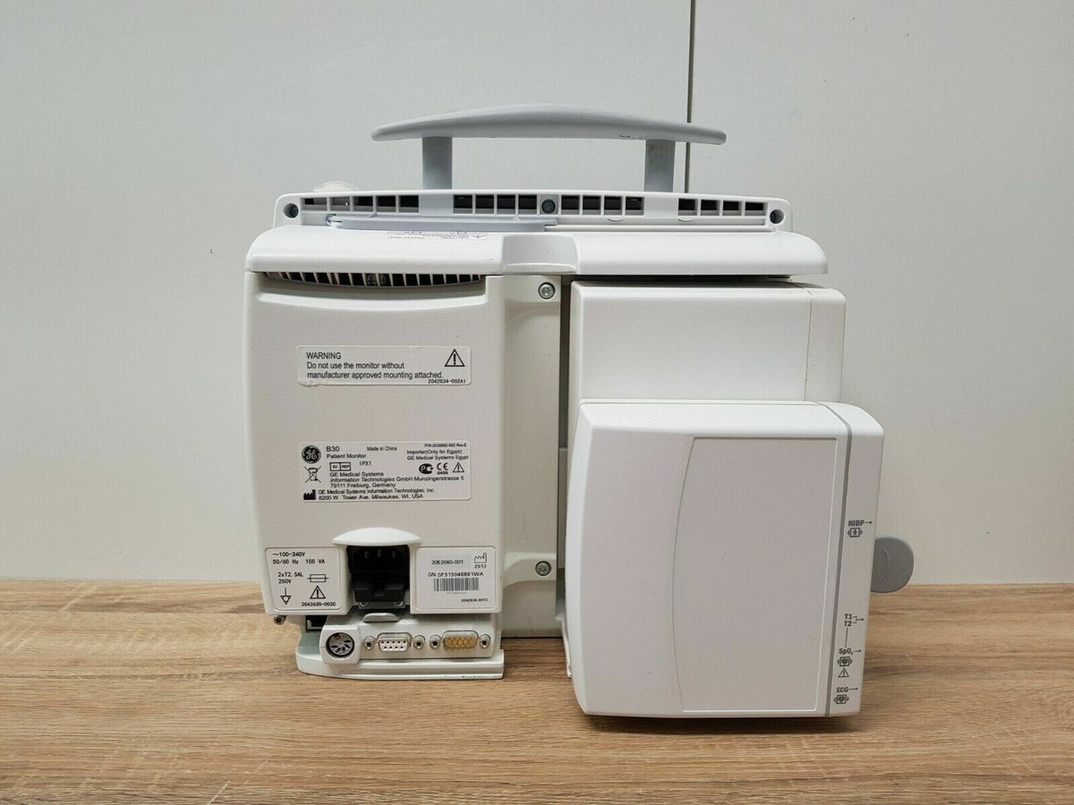 GE B30 patient monitor with Printer and EPSMP SPO2 ECG NIBP IBP TEMP module7