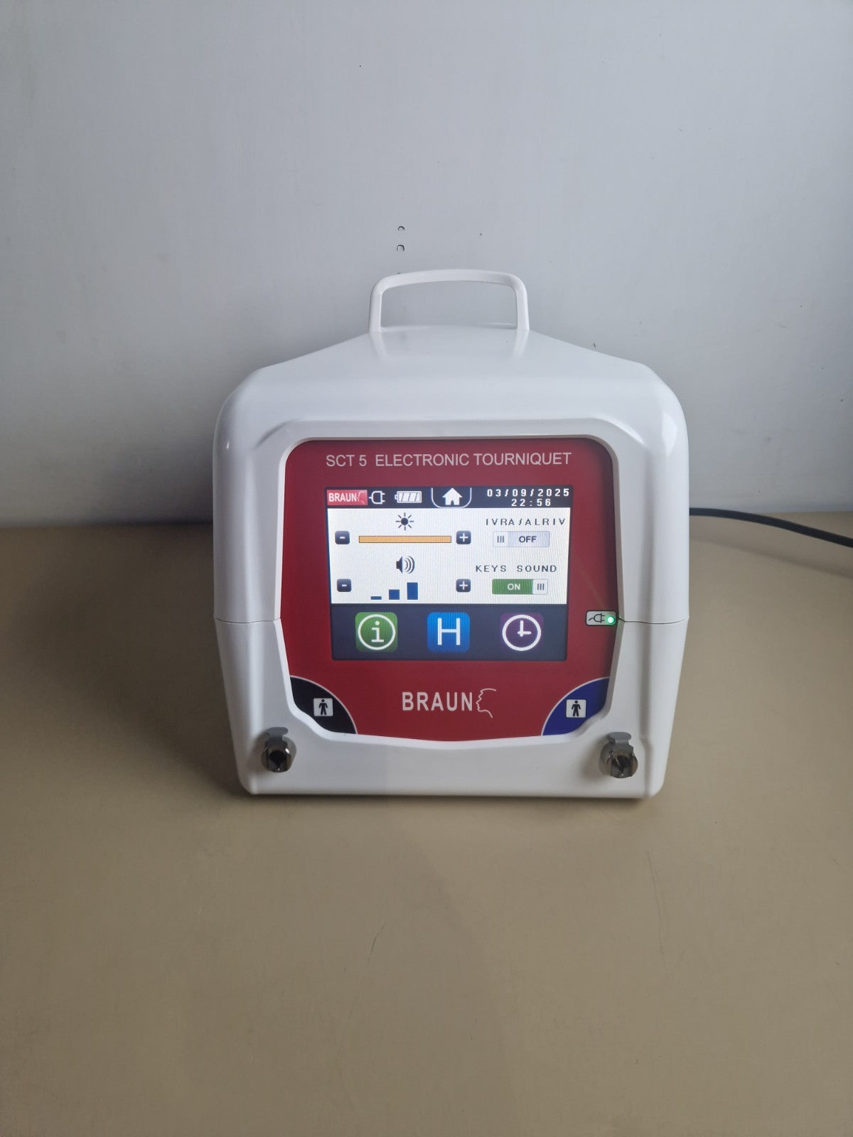 Braun SCT  SCT 5 Electro Pneumatic Tourniquet Machine with 3 cuff   202412