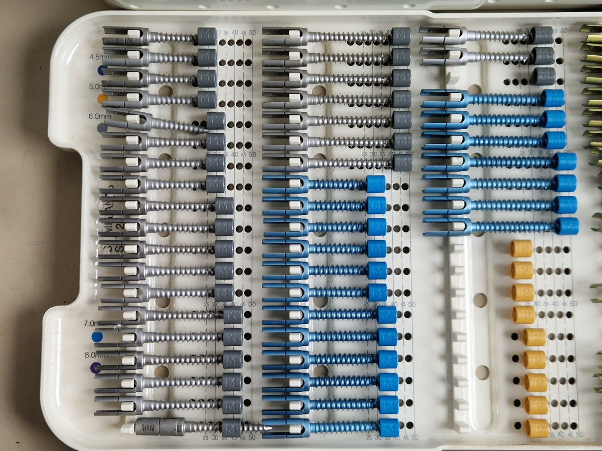 aesculap S4 incomplete set for dorsal monosegmental multisegmental stabilization4