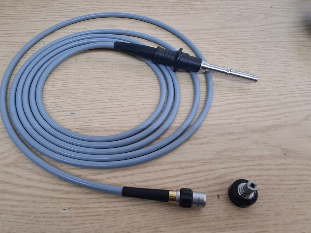 olympus fiberoptic fiber optic light cable guide WA03200A + endoscope connector8