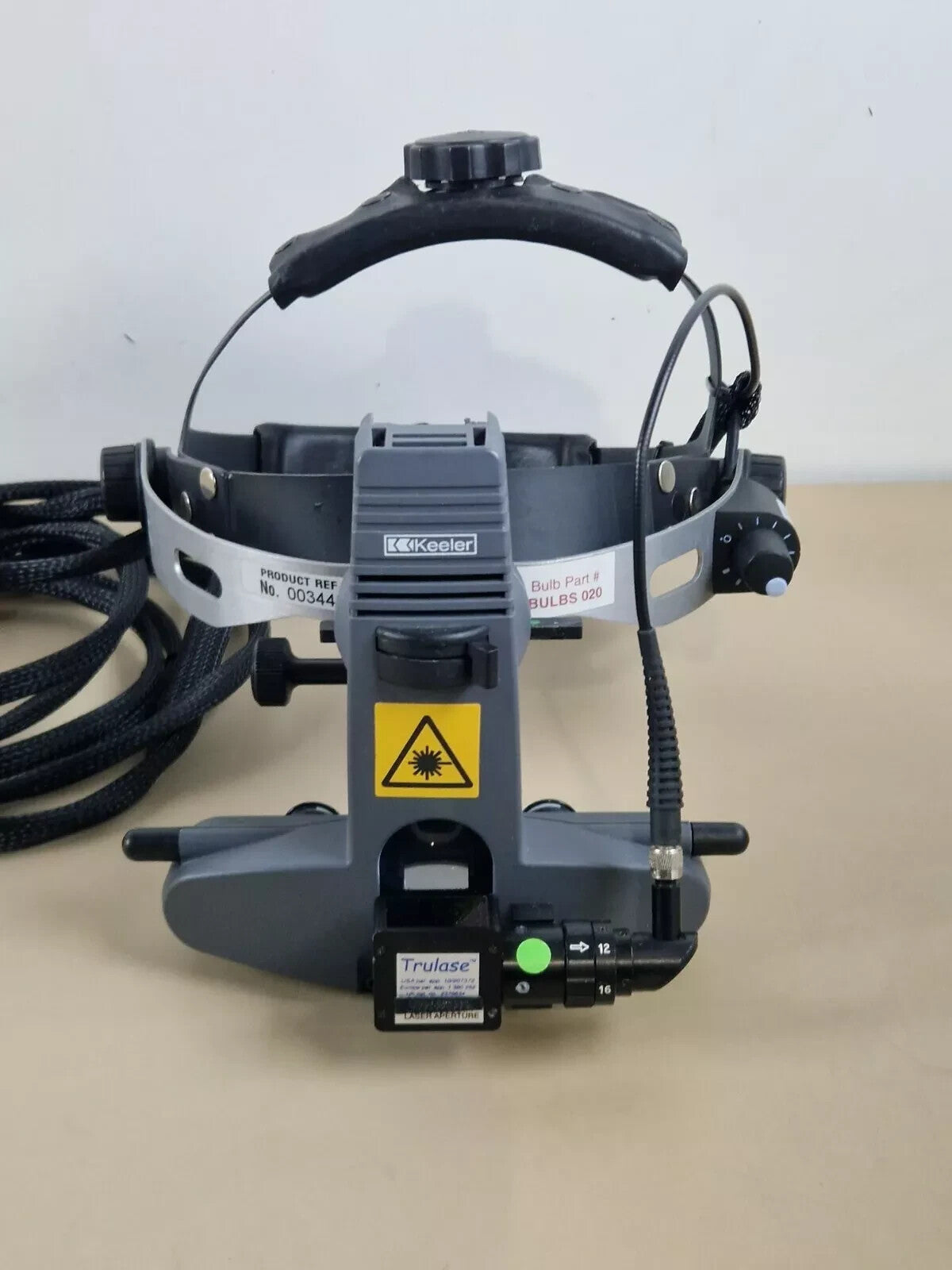 keeler indirect ophthalmoscope 1202 P 6210 + KTP laser aperture 532nm wavelength0