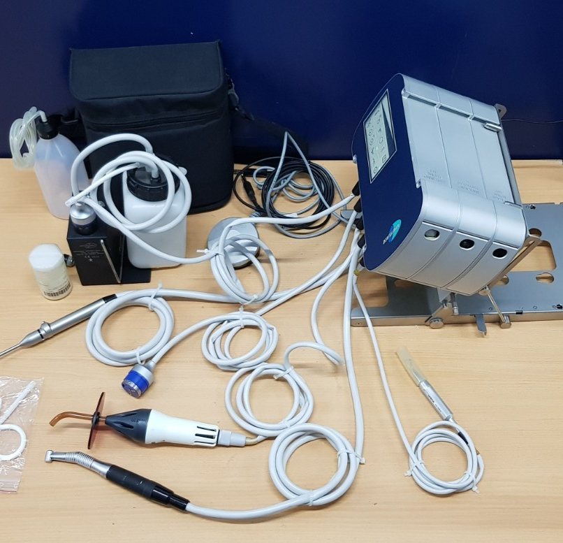 Portable Dental Unit + Electric Dental Motor + Curing Light + Scaler6