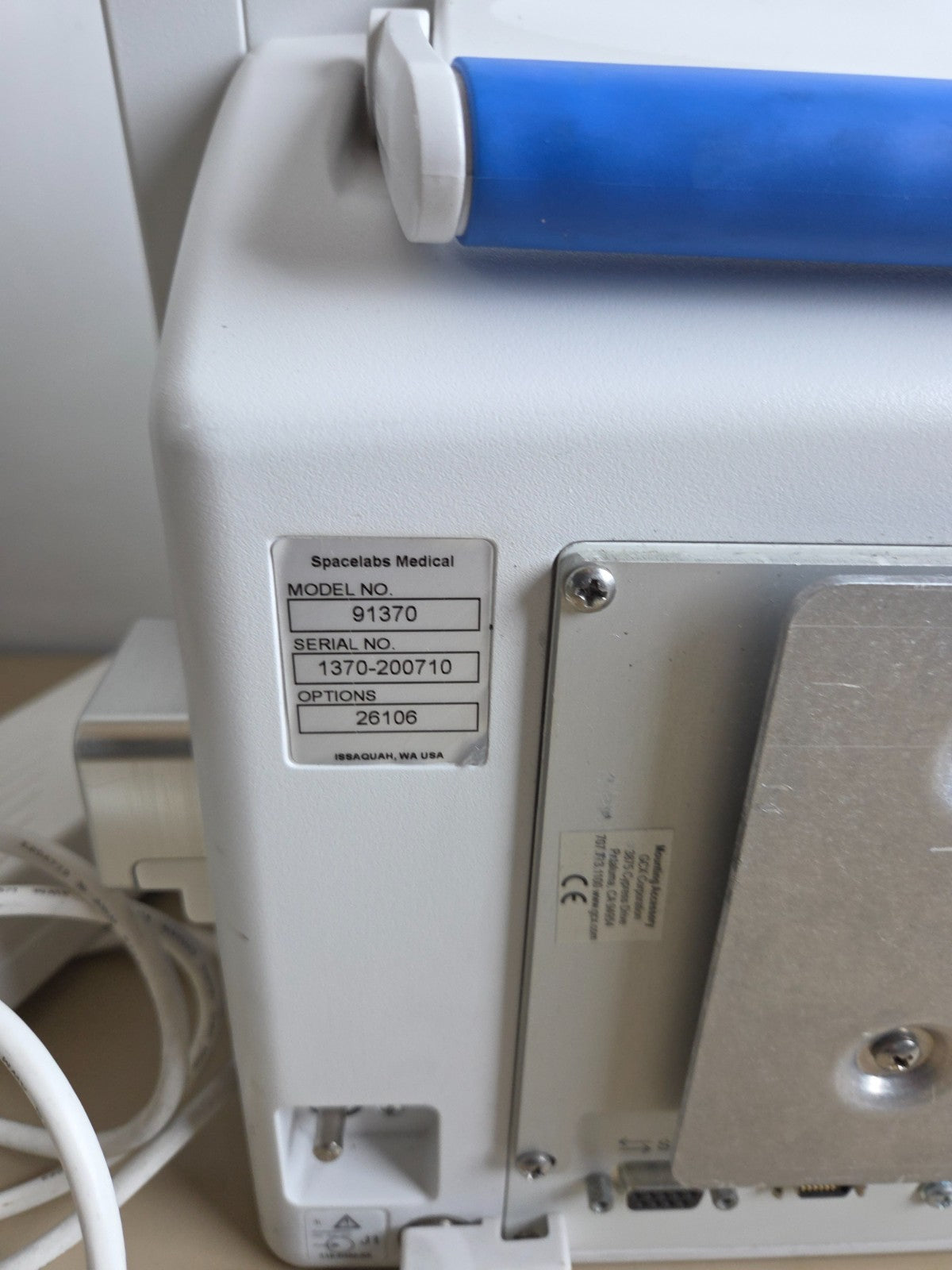 Spacelabs patient monitor    CO2 ETCO2 monitor3