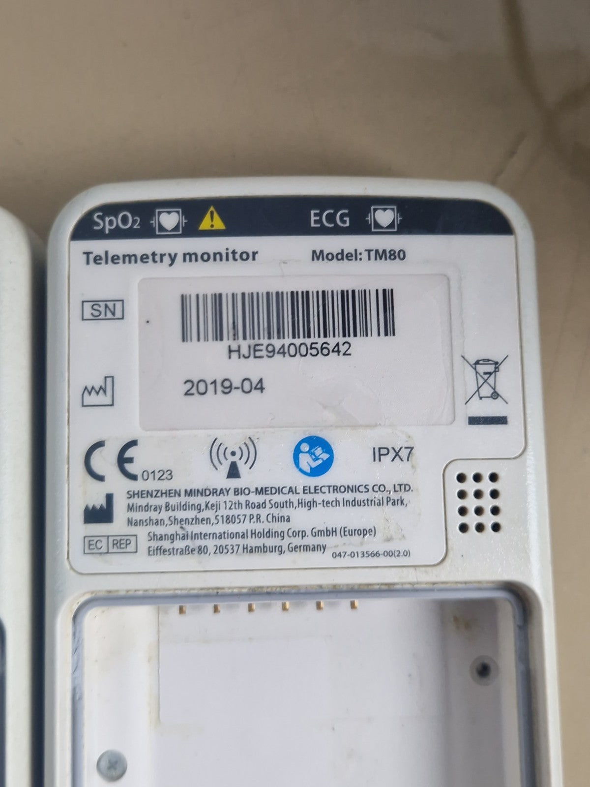 6x Mindray BeneVision Tm80 Telemetry Transmitter   NO battery8