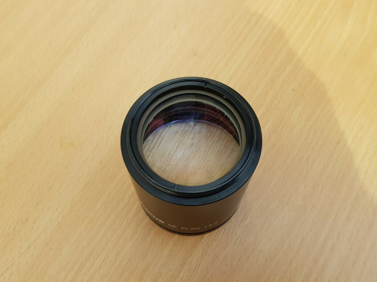 olympus microscope objective DF Plan 1.5 X magnification 50mm diameter lens5
