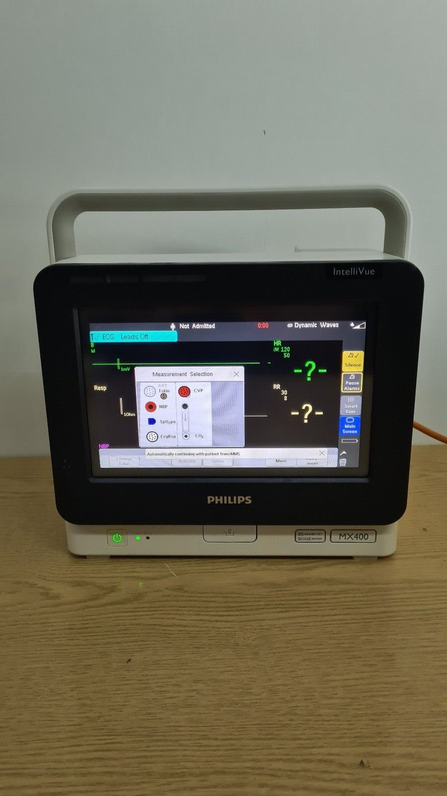 philips intellivue MX400 patient monitor + X2 parameter with  M3015A CO2 module4