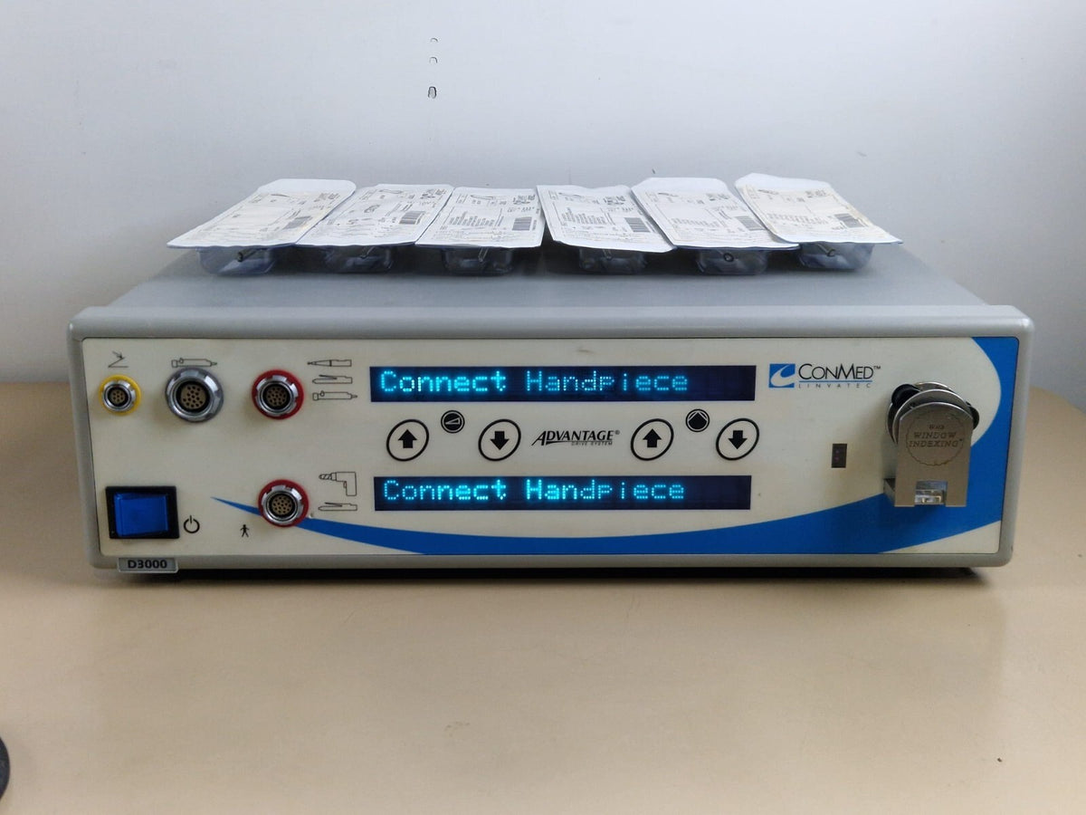 conmed linvatec D3000 advantage system with shaver handpiece D9824 + controller9