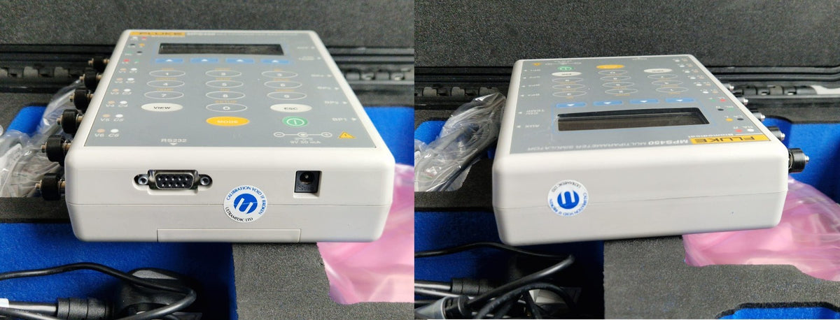 fluke biomedical MPS450 multiparameter simulator ECG IBP temp cardiac output7