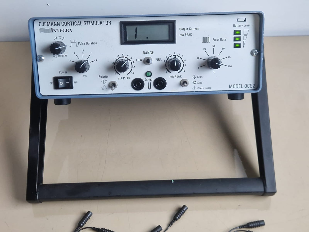 integra ojemann model OCS2 Stimulator module with adapter cable 4mm3