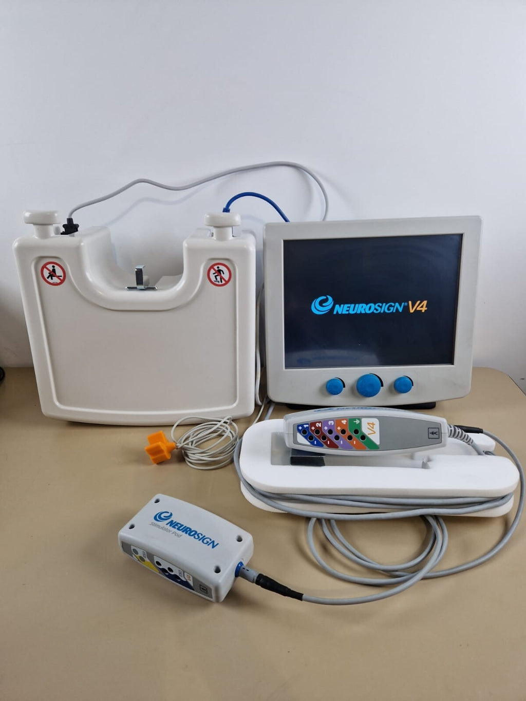 magstim neurosign V4 nerve monitor pre amplifier laryngeal electrode cable probe1