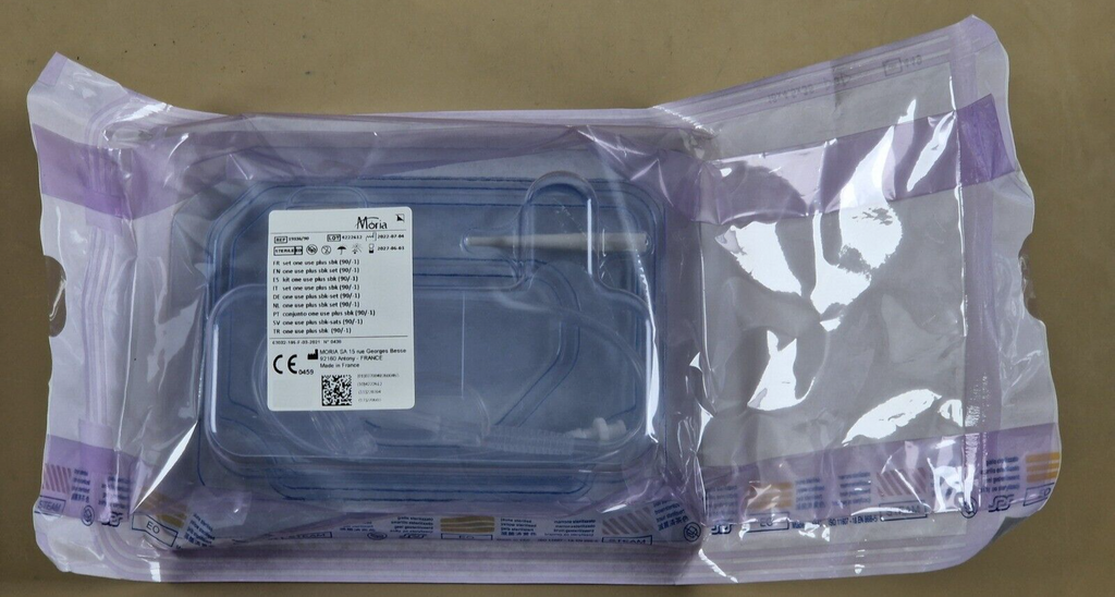 5x moria one use plus set SBK (90/ 1) ref: 19336/90   head, blade suction ring1
