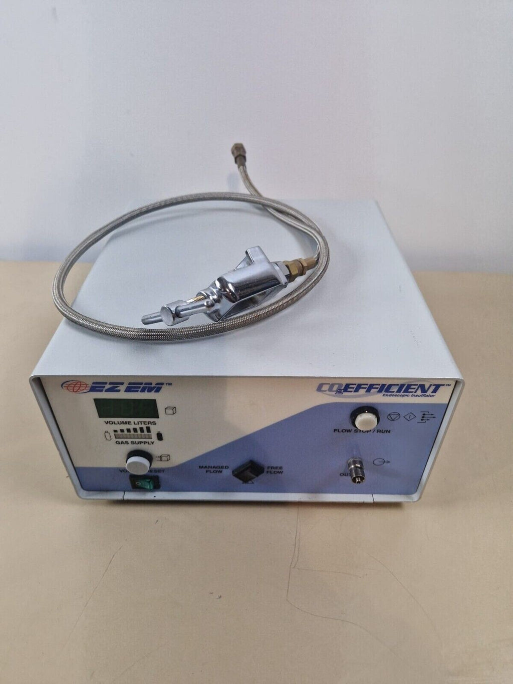 ezem co2 efficient endoscopic insufflator with bottle hose connector insuflator10