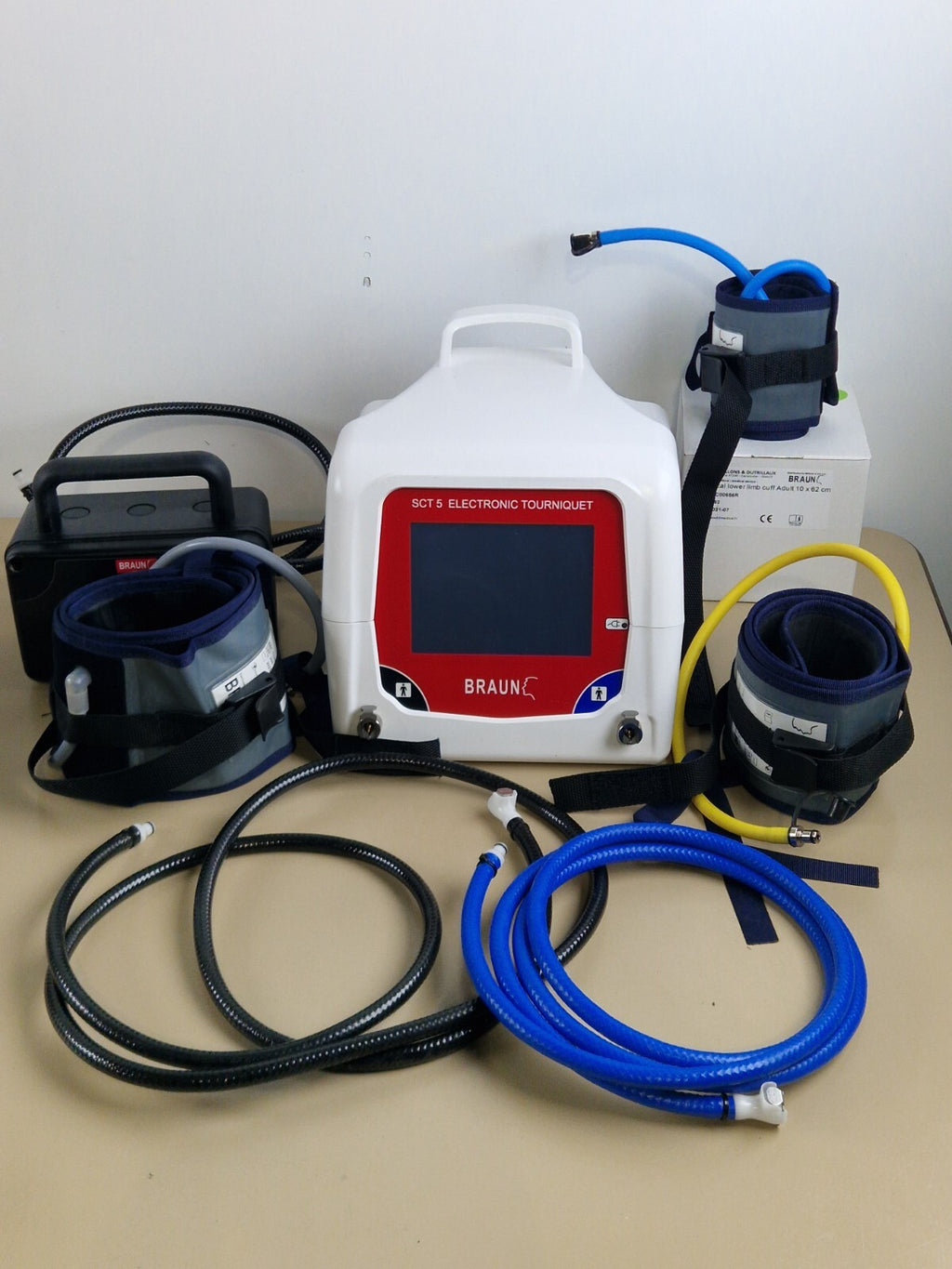Braun SCT  SCT 5 Electro Pneumatic Tourniquet Machine with 3 cuff   20240