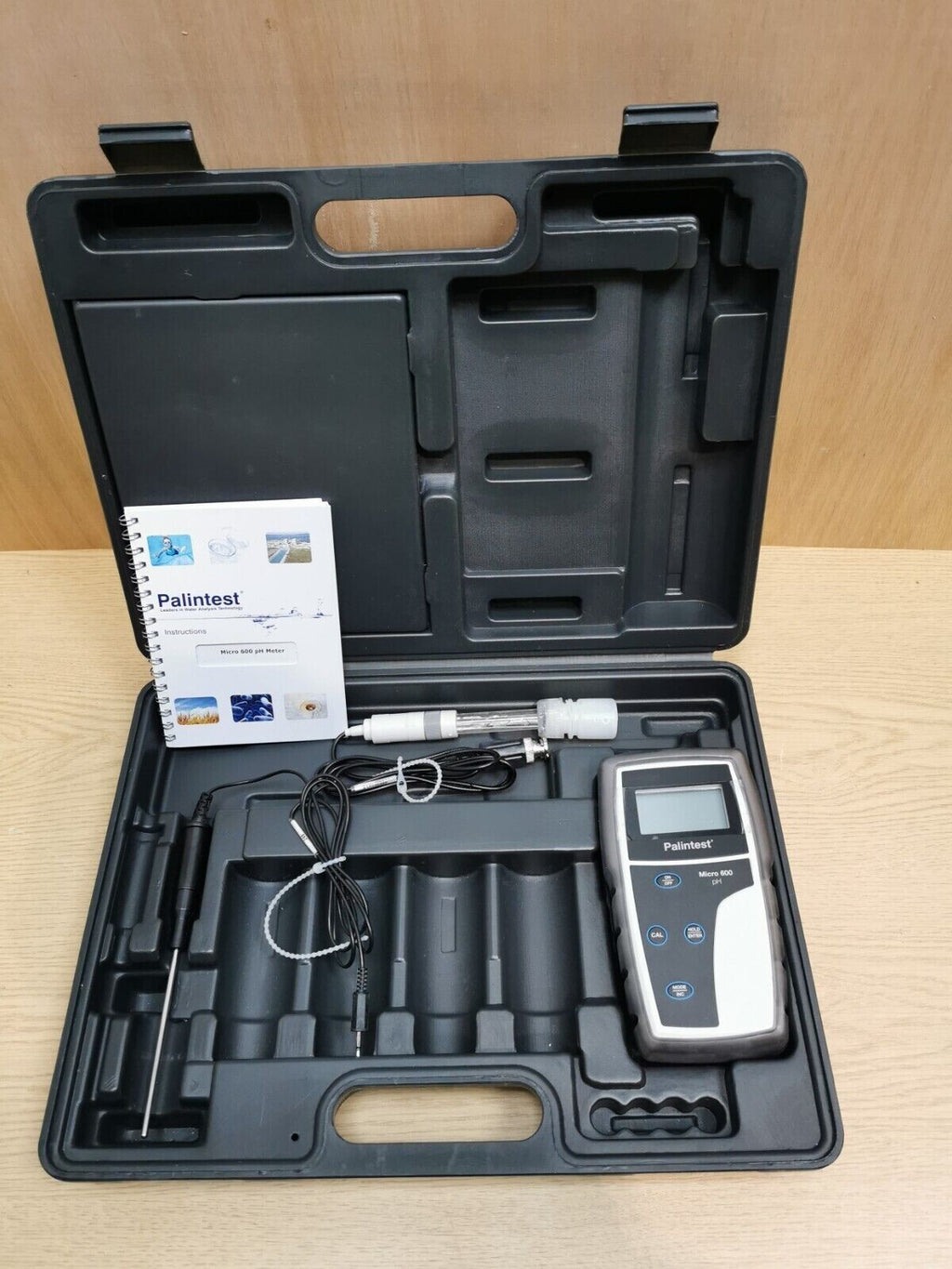 ph meter palintest micro 600 pH meter with electrode + probe / battery operated11