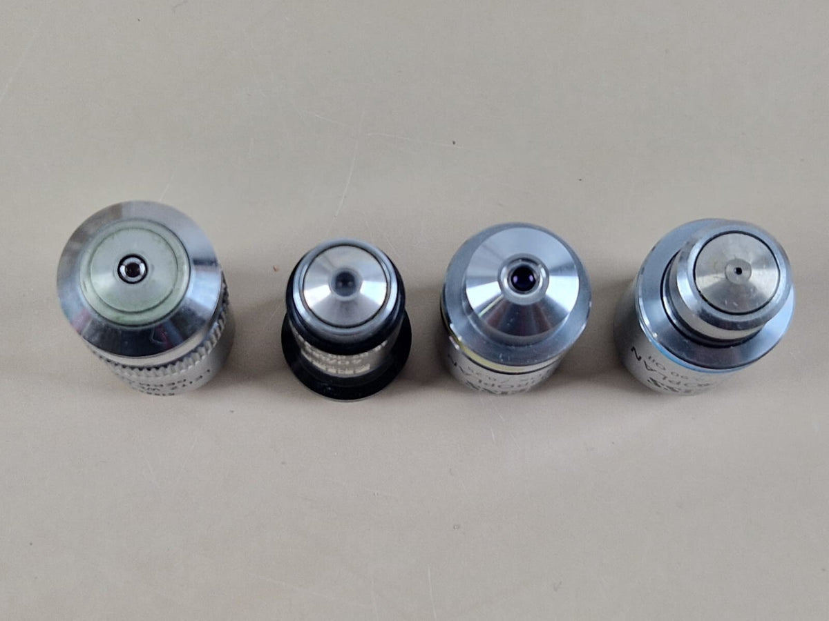 microscope zeiss axiolab E re with 4 objective achroplan15