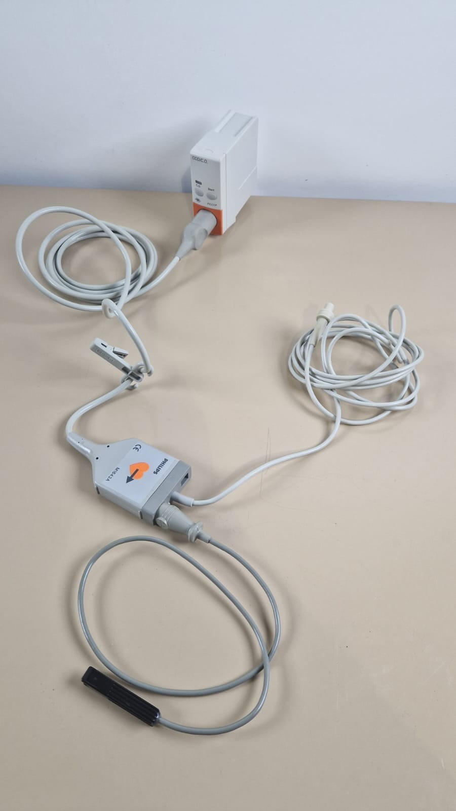 philips M1012A CCO/CO PICCO module with philips M1643A and temp cable5