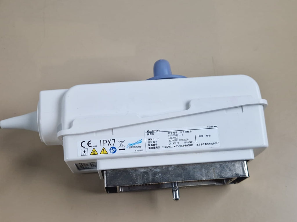 aloka UST 5536 ultrasound probe transducer 7.5 MHz ultraschallsonden ust 55365